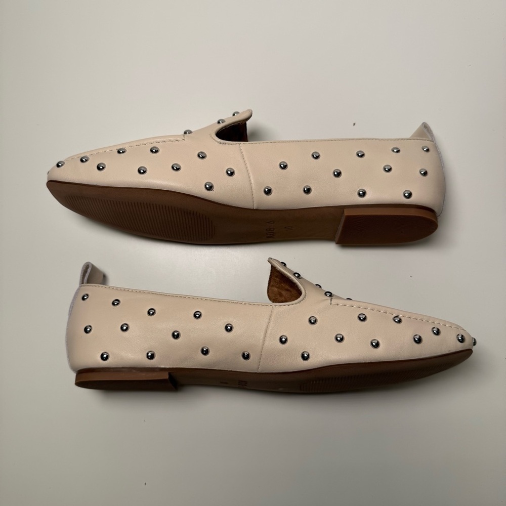 Kelsi Dagger Brooklyn Finley Studded Leather Flats Women's Size 10 Boho Feminine - Picture 14 of 16